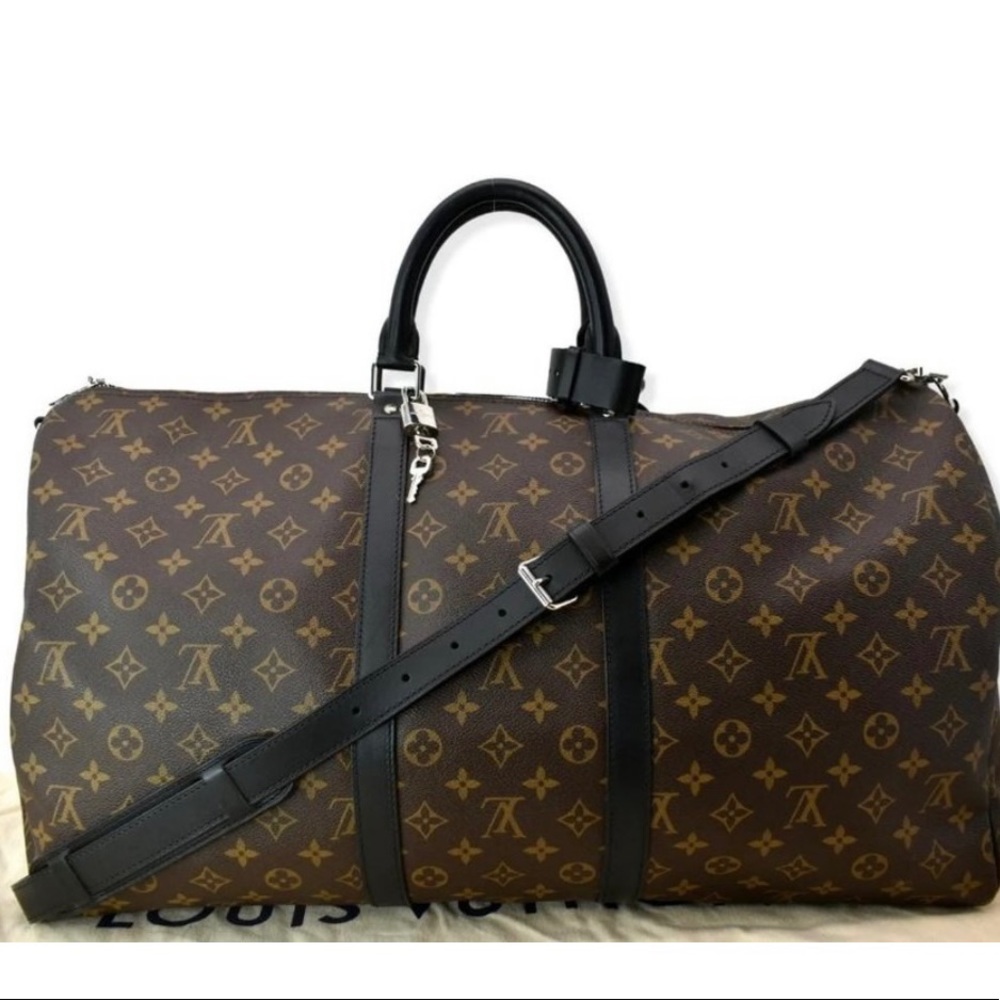Soldauthentic Louis Vuitton Keepall Bandouliere 5… - image 3